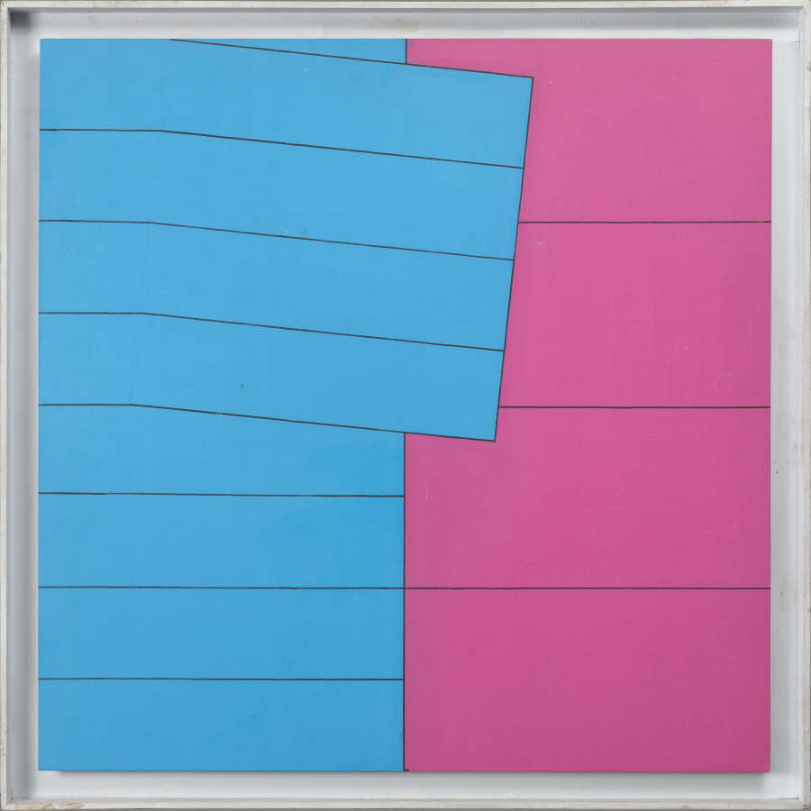 Henryk Stażewski, Obraz nr 84; technika mieszana,1974