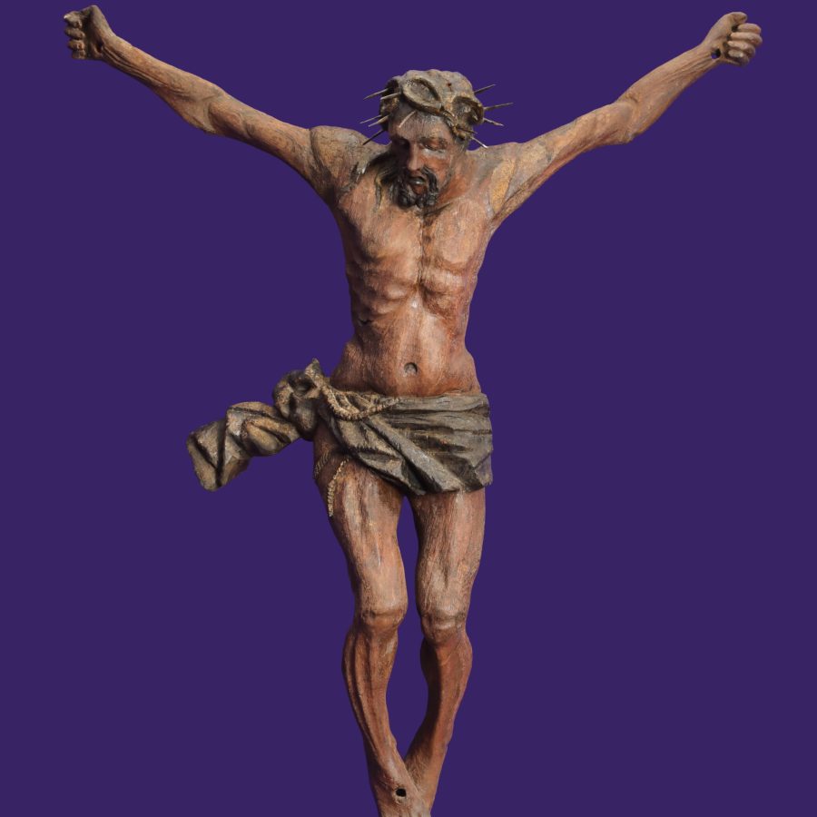 Chrystus Ukrzyżowany, XVII w., Misyjne Seminarium Duchowne Księży Werbistów, Pieniężno