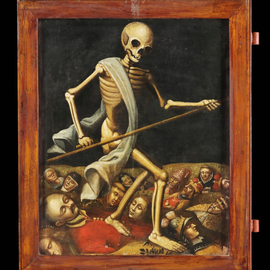 Triumf Śmierci, XVIII w., Klasztor OO. Dominikanów, Gidle