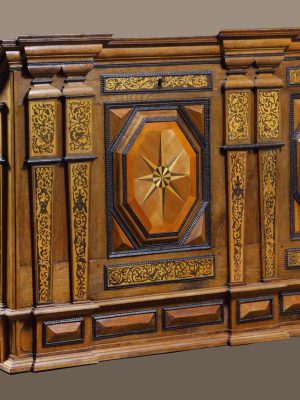 Ława psałterzystów, warsztat Mateusza Gletgera, Braniewo, 1695 r. Bazylika Archikatedralna we Fromborku