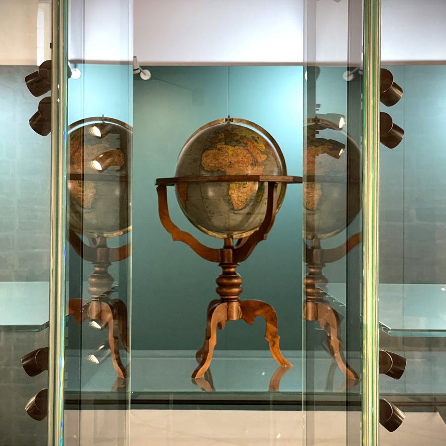 Globus z kolekcji Ryszarda Formeli