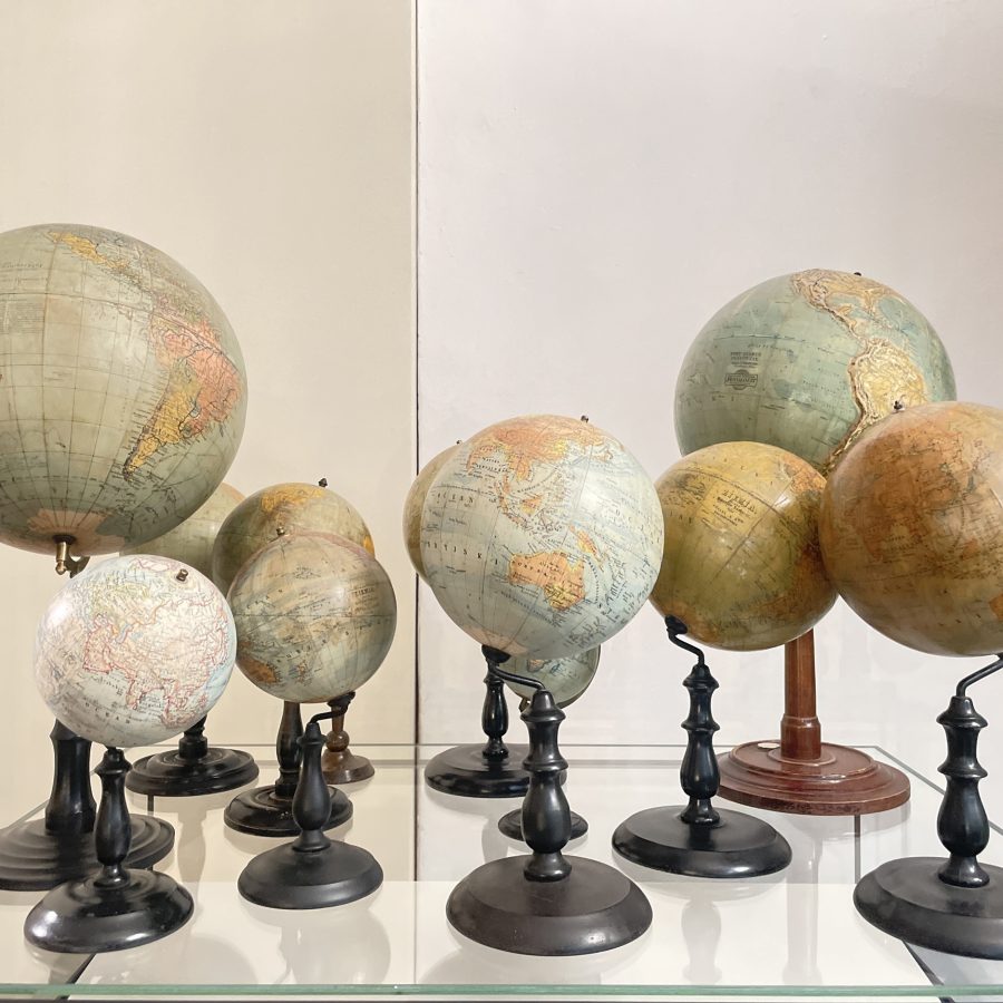 Globusy z kolekcji Ryszarda Formeli