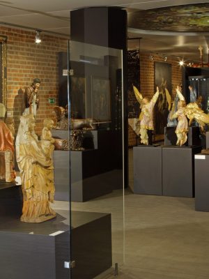 Fragment wystawy „Fides-ratio-ars”