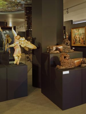 Fragment wystawy „Fides-ratio-ars”