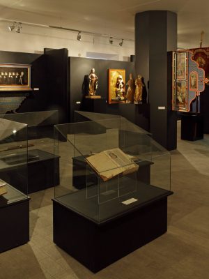 Fragment wystawy „Fides-ratio-ars”