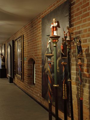 Fragment wystawy „Fides-ratio-ars”