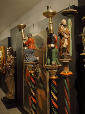 Fragment wystawy „Fides-ratio-ars”