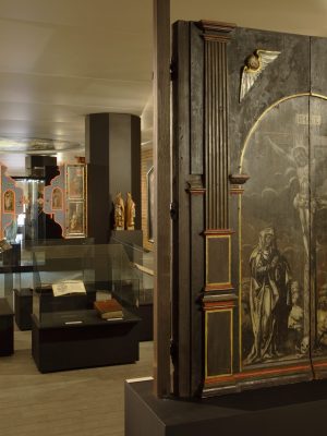 Fragment wystawy „Fides-ratio-ars”