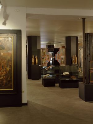 Fragment wystawy „Fides-ratio-ars”