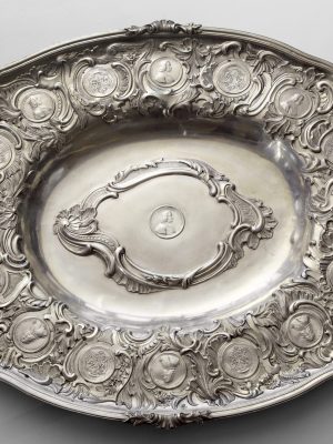 Lavabo, Johann Gotfried Schlaubitz, 1752 r. Kuria Metropolitalna Archidiecezji Warmińskiej, Olsztyn