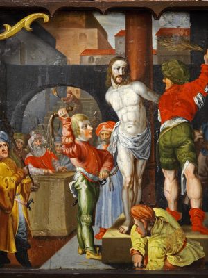 Kwatera skrzydeł ołtarzowych, XV i XVI w. Kościół p.w. Matki Boskiej Zwycięskiej, Łabędnik