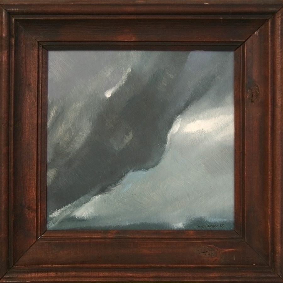 Marzanna Wróblewska,Tryptyk: Niebo II; olej, płótno, 1993