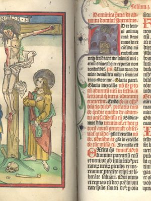 Przykład fundacji bibliotecznej, Missale Warmiense. Strasbourg, Fridericus [Ruch de] Dumbach, 1497 Biblioteka Wyższego Seminarium Duchownego Metropolii Warmińskiej „Hosianum ” w Olsztynie.